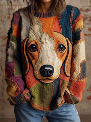 Women's Art Dachshund Vintage Tops gracestitchs