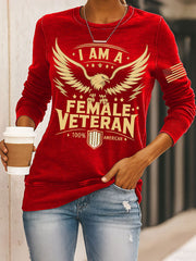 Women's Veteran Sweatshirts gracestitchs