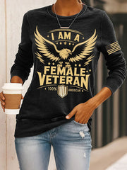 Women's Veteran Sweatshirts gracestitchs