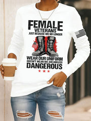 Women's Veteran Sweatshirts gracestitchs