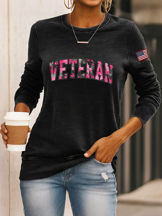 Women's veteran sweatshirts gracestitchs