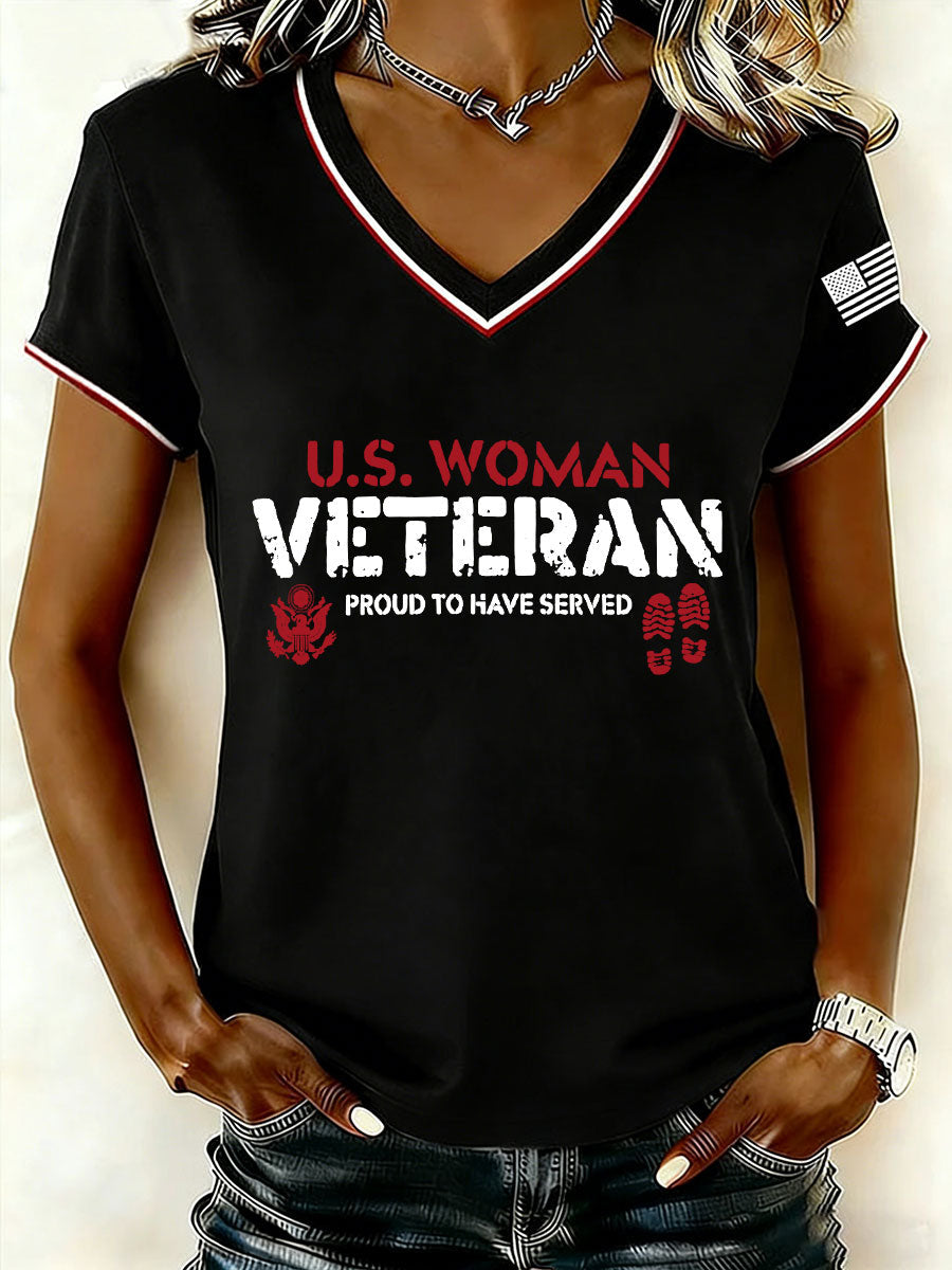 Women's V-neck T-shirts gracestitchs