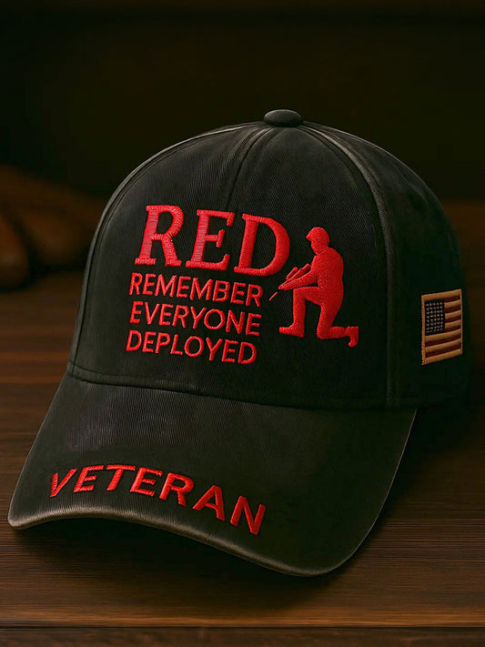 Veterans Red Friday Unisex Hats gracestitchs