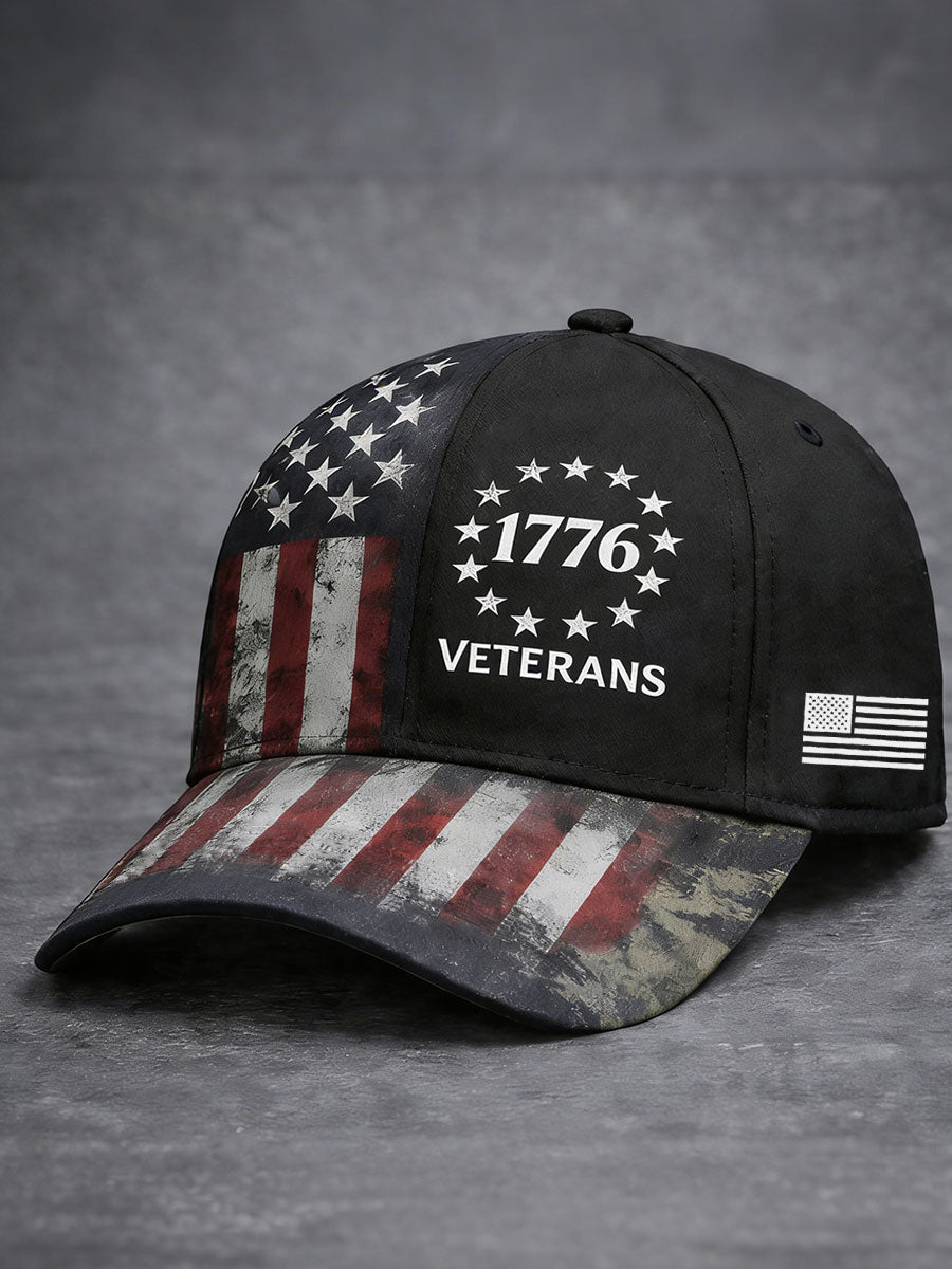 Veteran Flag Unisex Hats gracestitchs