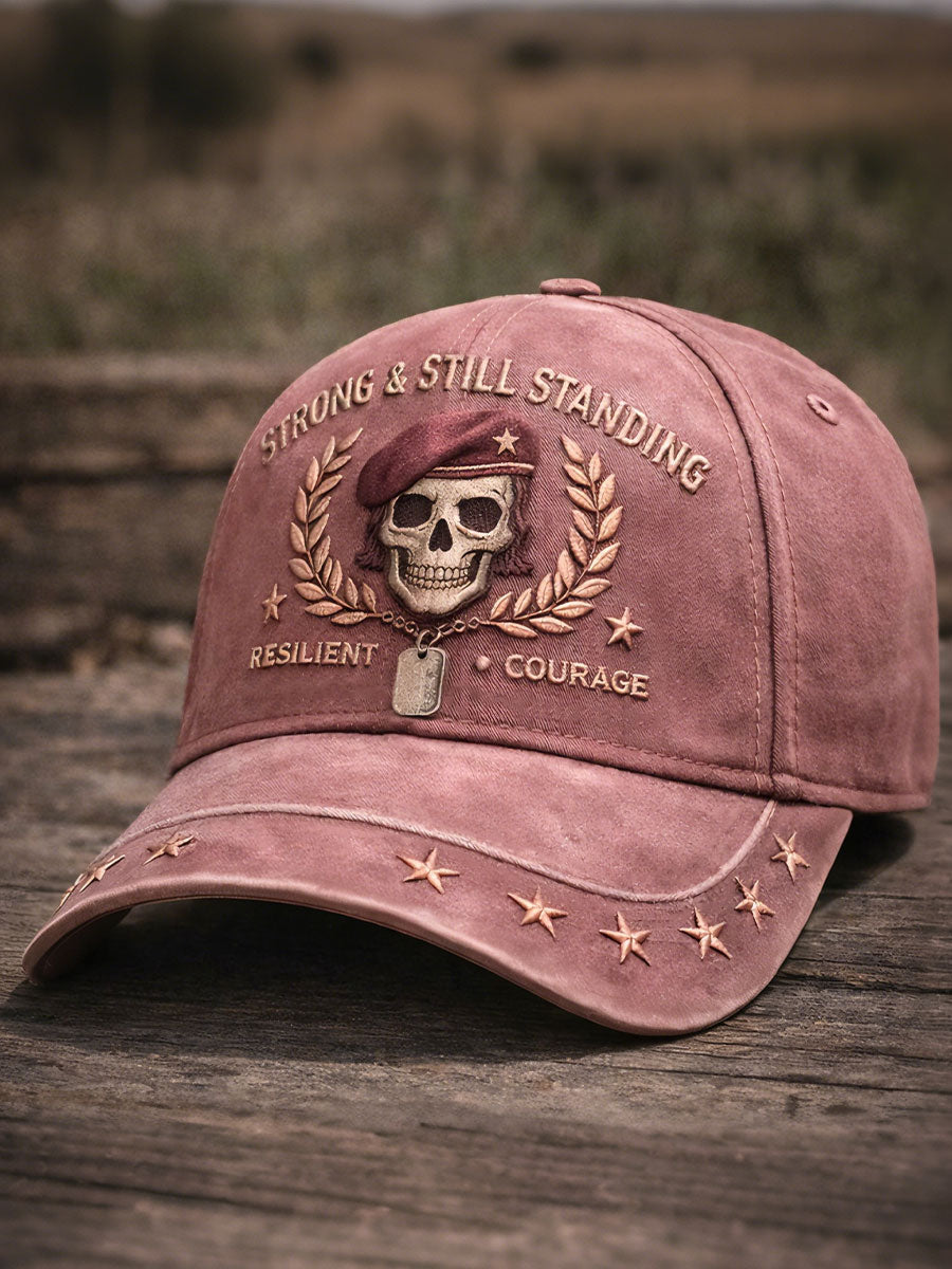Strong Still Standing Veteran Unisex Hats gracestitchs