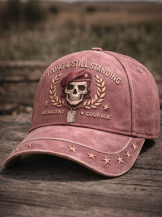 Strong Still Standing Veteran Unisex Hats gracestitchs