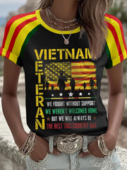 Women's Vietnam Veteran T-Shirts gracestitchs