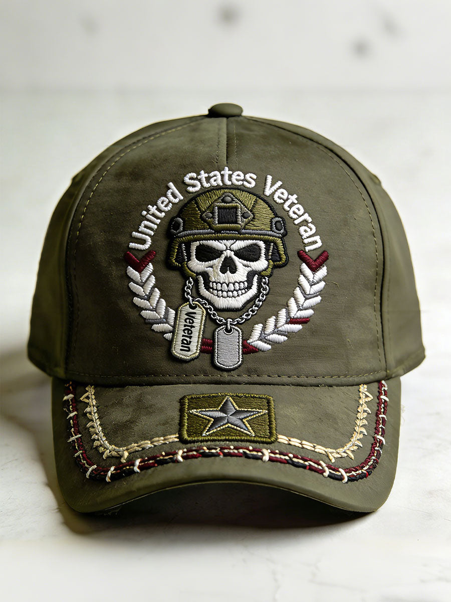 United States Veteran Unisex Hats gracestitchs