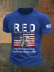 Men's Red Friday Veterans T-Shirts gracestitchs