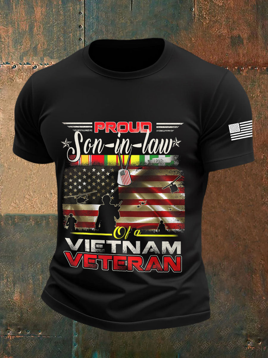 Men's Vietnam Veteran's Son-in-Law T-Shirts gracestitchs