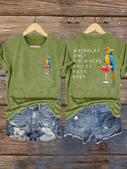Women's  It's 5 O'clock Iron On Short Sleeve T-Shirt gracestitchs