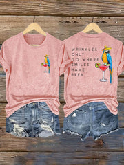 Women's  It's 5 O'clock Iron On Short Sleeve T-Shirt gracestitchs