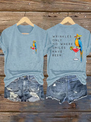 Women's  It's 5 O'clock Iron On Short Sleeve T-Shirt gracestitchs