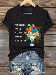 Women's It's 5 O'clock Iron On Short Sleeve T-Shirt gracestitchs