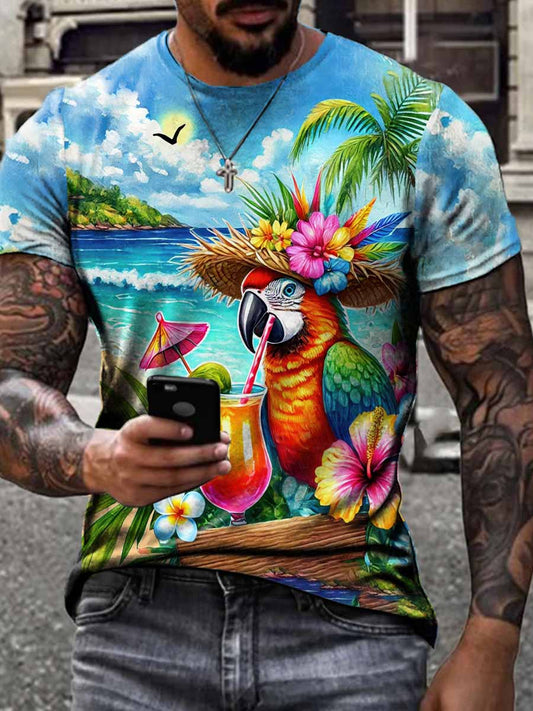 Men's  It's 5 O'clock short sleeves t-shirt gracestitchs