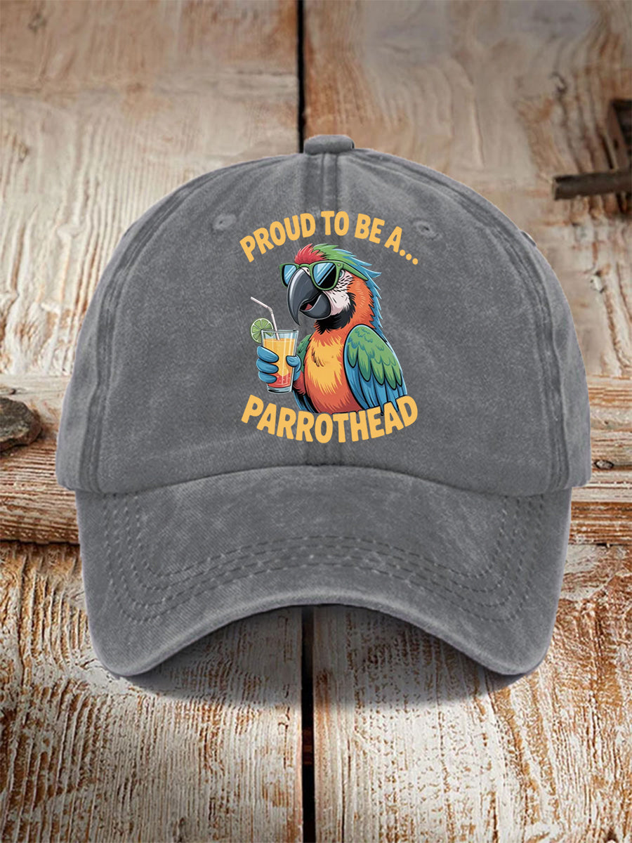 Unisex Proud To Be A Parrothead Hat gracestitchs