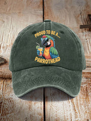 Unisex Proud To Be A Parrothead Hat gracestitchs