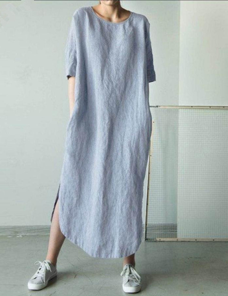 Women's Casual Elegant Midi Dress gracestitchs
