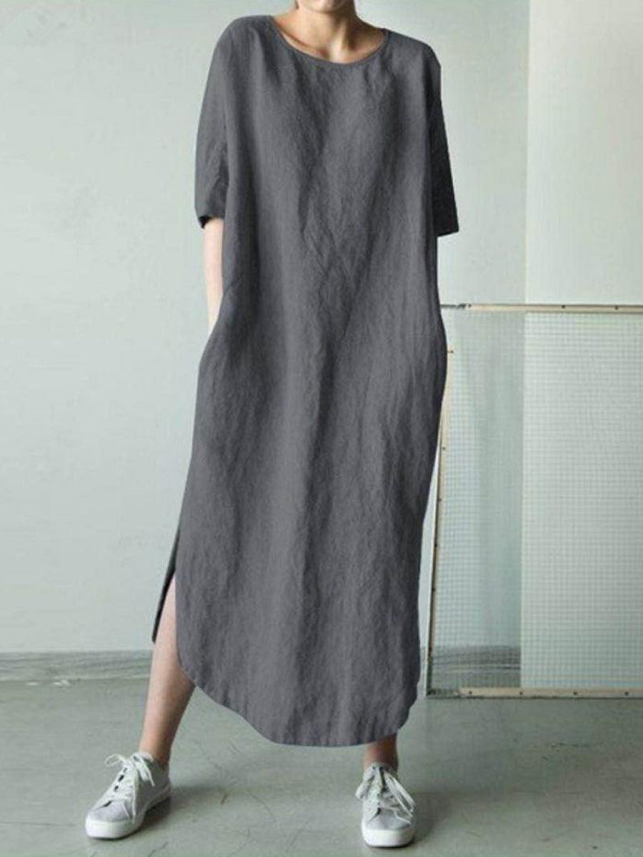 Women's Casual Elegant Midi Dress gracestitchs