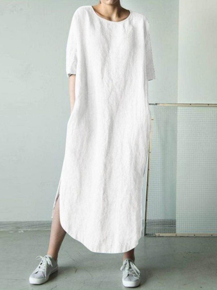 Women's Casual Elegant Midi Dress gracestitchs