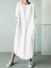 Women's Casual Elegant Midi Dress gracestitchs