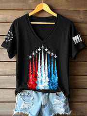 Women's America 1776-2026 V-Neck T-Shirt