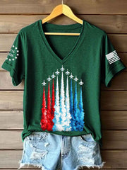 Women's America 1776-2026 V-Neck T-Shirt
