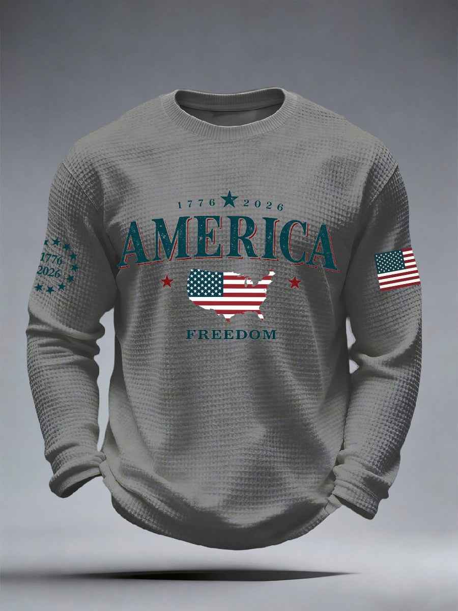 Men's America 1776-2026 Long-Sleeve T-Shirt