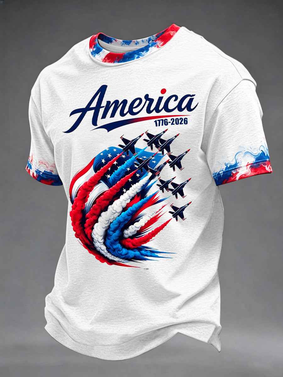 Men's Independence Day America 1776-2026 Print Tee