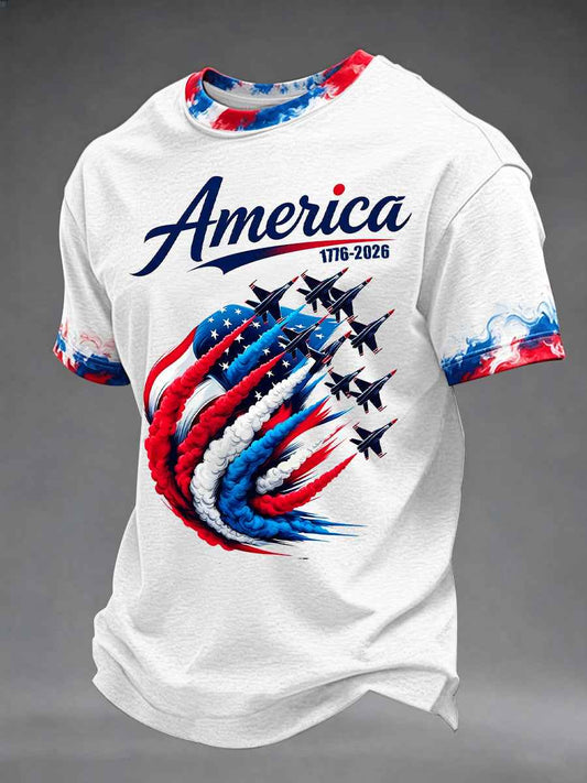 Men's Independence Day America 1776-2026 Print Tee