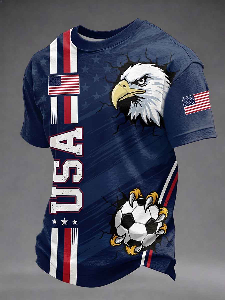Men's Gift For Soccer Fans 2026 Soccer Gameday Casual Tee