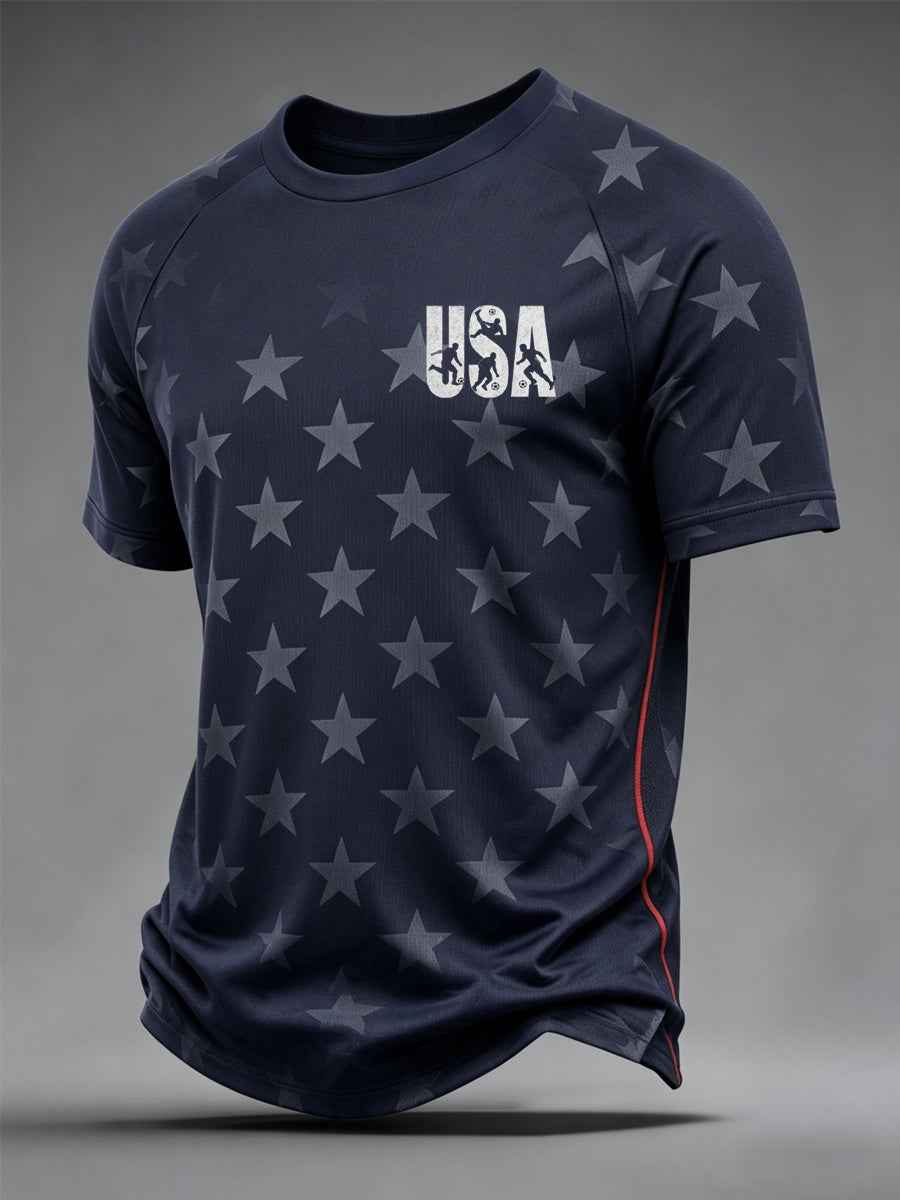Men's Gift For Soccer Fans 2026 Soccer Gameday Casual Tee