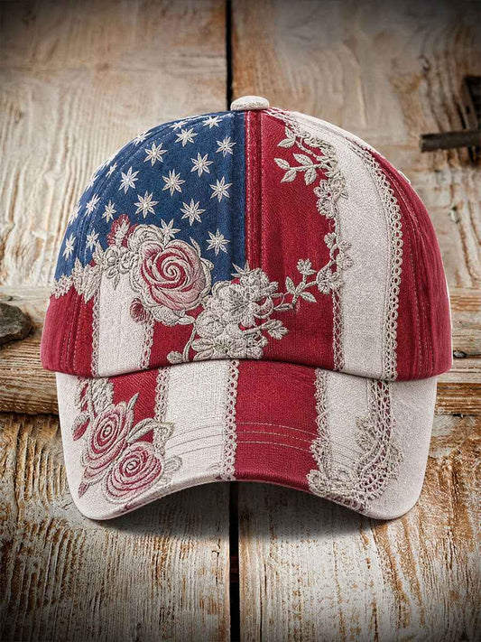 Independence Day American Print Casual Unisex  Hat
