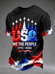 Men's Independence Day We The People Print Tee