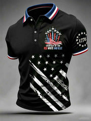 Men's Independence Day Print Polo