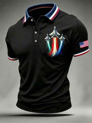 Men's Independence Day Print Polo