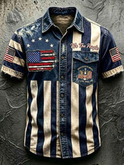 Men'S 250Th Anniversary National Faith Print Shirt