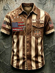 Men'S 250Th Anniversary National Faith Print Shirt