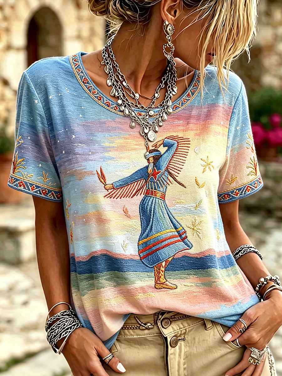 Women's Indigenous Powwow T-shirts
