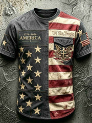 Men's 250Th Anniversary National Faith Print Tee