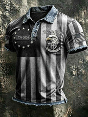 Men's 250Th Anniversary National Faith Print Shirt