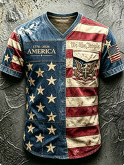 Men's 250Th Anniversary National Faith Print Tee