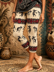 Women's Native Geometric Art Leggings gracestitchs