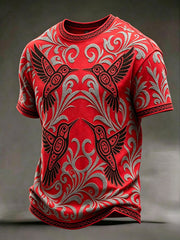 Men's Native Hummingbird Art T-Shirts gracestitchs