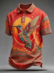 Men's Native Hummingbird Art Shirts gracestitchs