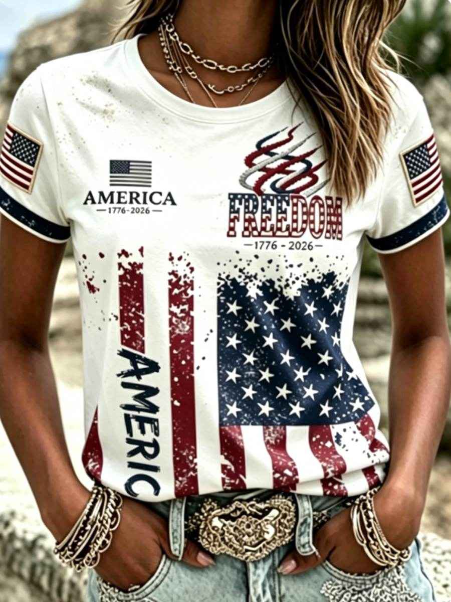 Women's short-sleeved T-shirt