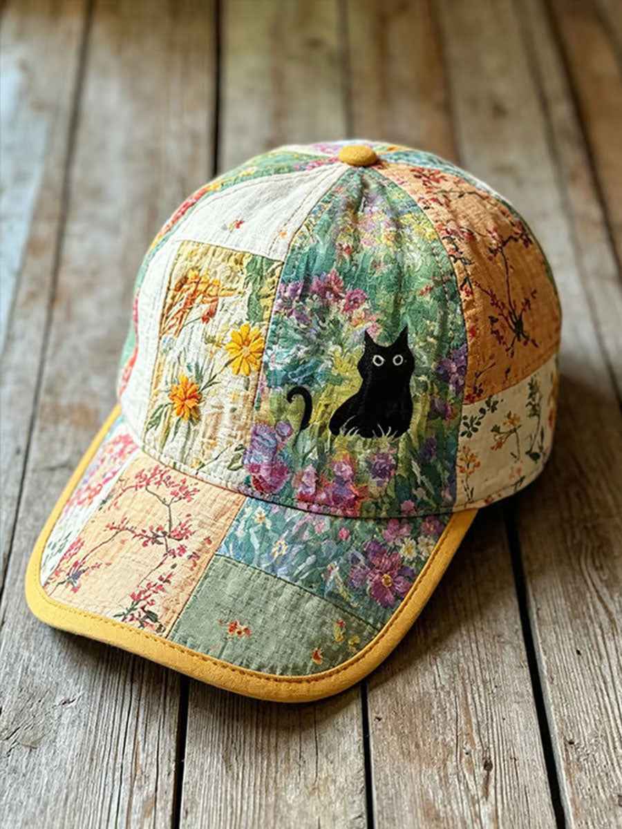 Cat Art Print Casual Unisex Hat