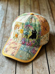 Cat Art Print Casual Unisex Hat