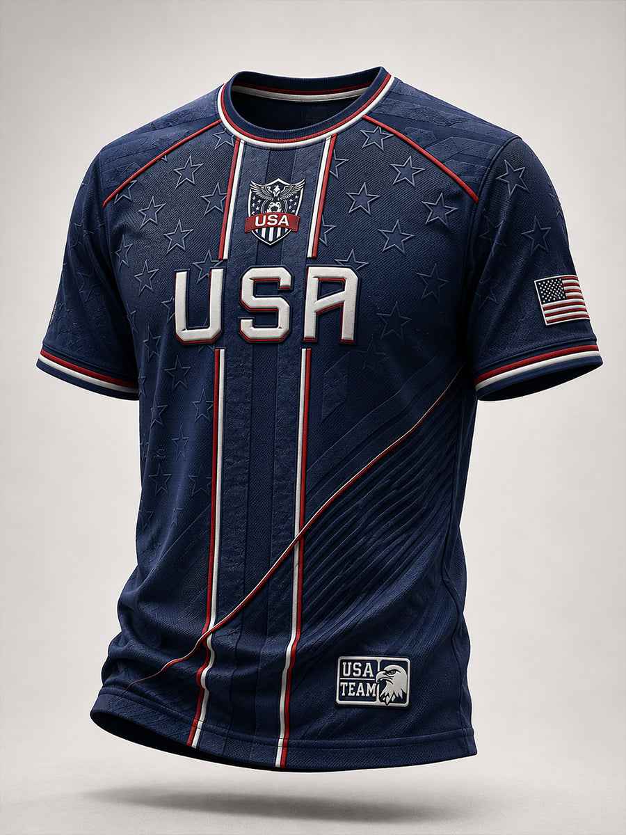 Men's USA Soccer Short Sleeves T-shirt