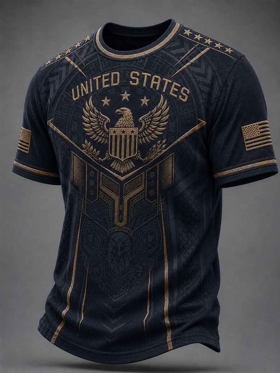 Men's Gift For Soccer Fans Print Casual Tee